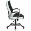 Executive Swivel Office Chair Black and White Leather - Flash Furniture -Office Chairs Sales Shop unnamed file 7557