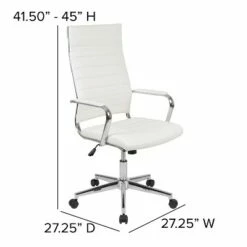 Flash Furniture High Back LeatherSoft Contemporary Ribbed Executive Swivel Office Chair -Office Chairs Sales Shop unnamed file 7585
