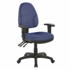 Dual Function Ergonomic Chair with Arms - OSP Home Furnishings Blue -Office Chairs Sales Shop unnamed file 7596