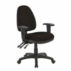 Dual Function Ergonomic Chair with Arms - OSP Home Furnishings Blue -Office Chairs Sales Shop unnamed file 7597