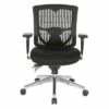 OSP Home Furnishings Contoured Plastic Back Manager's Chair - OSP Home Gray -Office Chairs Sales Shop unnamed file 7634