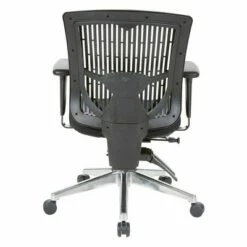 OSP Home Furnishings Contoured Plastic Back Manager's Chair - OSP Home Gray -Office Chairs Sales Shop unnamed file 7637