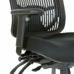 OSP Home Furnishings Contoured Plastic Back Manager's Chair - OSP Home Gray -Office Chairs Sales Shop unnamed file 7638