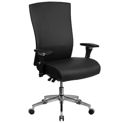 Flash Furniture HERCULES Series 24/7 Intensive Use 300 lb. Rated Multifunction Executive Swivel Ergonomic Office Chair with Seat Slider and Adjustable Lumbar 10 Flash Furniture HERCULES Series 24/7 Intensive Use 300 lb. Rated Multifunction Executive Swivel Ergonomic Office Chair with Seat Slider and Adjustable Lumbar - Image 8