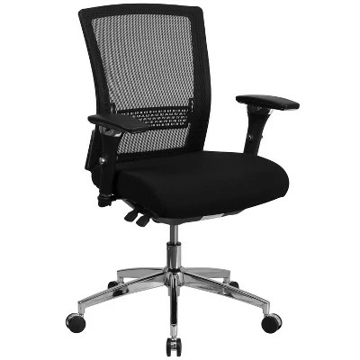 Flash Furniture HERCULES Series 24/7 Intensive Use 300 lb. Rated Multifunction Executive Swivel Ergonomic Office Chair with Seat Slider and Adjustable Lumbar 9 Flash Furniture HERCULES Series 24/7 Intensive Use 300 lb. Rated Multifunction Executive Swivel Ergonomic Office Chair with Seat Slider and Adjustable Lumbar - Image 8