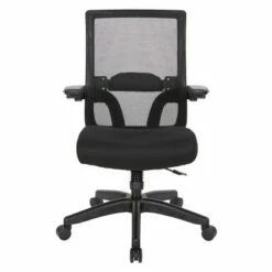 Back Flip Armchair - OSP Home Furnishings Black