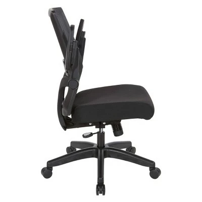 Back Flip Armchair - OSP Home Furnishings Black 5 Back Flip Armchair - OSP Home Furnishings Black - Image 3