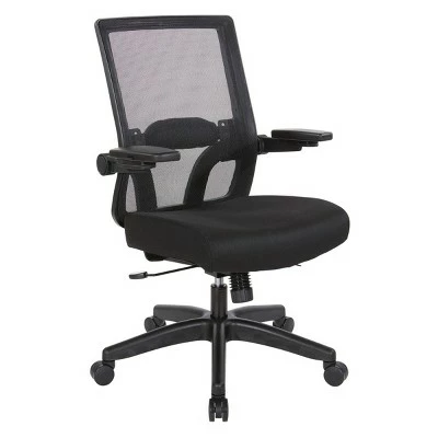 Back Flip Armchair - OSP Home Furnishings Black 8 Back Flip Armchair - OSP Home Furnishings Black - Image 6