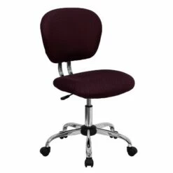 Mid Back Mesh Padded Swivel Task Office Chair - Flash Furniture Burgundy 26 Mid Back Mesh Padded Swivel Task Office Chair - Flash Furniture Burgundy -Office Chairs Sales Shop unnamed file 7747