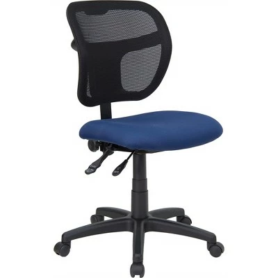 Flash Furniture Mid-Back Mesh Swivel Task Office Chair with Back Height Adjustment 5 Flash Furniture Mid-Back Mesh Swivel Task Office Chair with Back Height Adjustment - Image 3