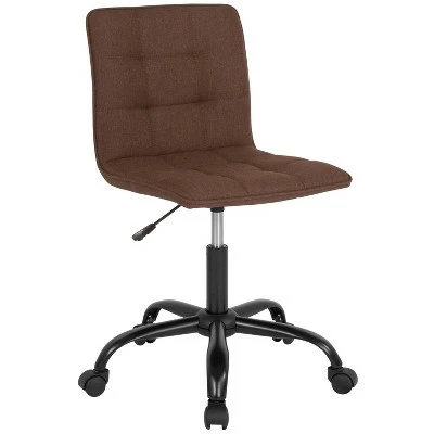 Flash Furniture Sorrento Home and Office Armless Task Office Chair with Tufted Back/Seat 19 Flash Furniture Sorrento Home and Office Armless Task Office Chair with Tufted Back/Seat - Image 17