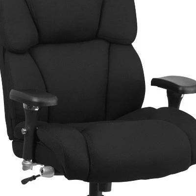 Flash Furniture HERCULES Series 24/7 Intensive Use Big & Tall 400 lb. Rated Executive Swivel Ergonomic Office Chair with Lumbar Knob and Tufted Headrest & Back 6 Flash Furniture HERCULES Series 24/7 Intensive Use Big & Tall 400 lb. Rated Executive Swivel Ergonomic Office Chair with Lumbar Knob and Tufted Headrest & Back - Image 4