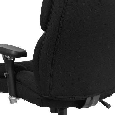 Flash Furniture HERCULES Series 24/7 Intensive Use Big & Tall 400 lb. Rated Executive Swivel Ergonomic Office Chair with Lumbar Knob and Tufted Headrest & Back 7 Flash Furniture HERCULES Series 24/7 Intensive Use Big & Tall 400 lb. Rated Executive Swivel Ergonomic Office Chair with Lumbar Knob and Tufted Headrest & Back - Image 5