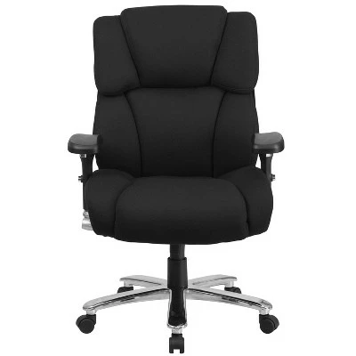 Flash Furniture HERCULES Series 24/7 Intensive Use Big & Tall 400 lb. Rated Executive Swivel Ergonomic Office Chair with Lumbar Knob and Tufted Headrest & Back 10 Flash Furniture HERCULES Series 24/7 Intensive Use Big & Tall 400 lb. Rated Executive Swivel Ergonomic Office Chair with Lumbar Knob and Tufted Headrest & Back - Image 8