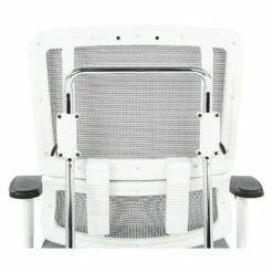 Vertical Mesh Back and Coal Fabric Seat with Polished Aluminum Base with Headrest - OSP Home Furnishings Black -Office Chairs Sales Shop unnamed file 7833