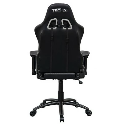 Ts-5100 Ergonomic High Back Racer Style Video Gaming Chair - Black - Techni Sport 6 Ts-5100 Ergonomic High Back Racer Style Video Gaming Chair - Black - Techni Sport - Image 4