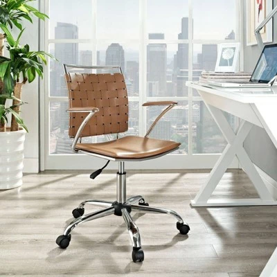 Fuse Office Chair - Modway Basic Tan 6 Fuse Office Chair - Modway Basic Tan - Image 4