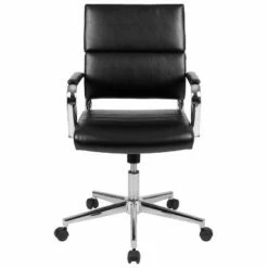 Flash Furniture Mid-Back LeatherSoft Contemporary Panel Executive Swivel Office Chair -Office Chairs Sales Shop unnamed file 7913
