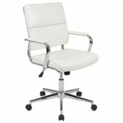 Flash Furniture Mid-Back LeatherSoft Contemporary Panel Executive Swivel Office Chair -Office Chairs Sales Shop unnamed file 7925