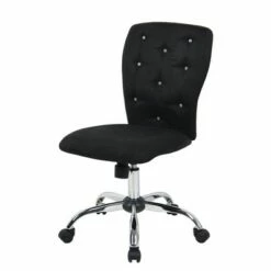 Microfiber Task Chair with Tufting - Boss Office Products White