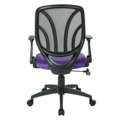 Screen Back Chair Purple - OSP Home Furnishings 5 Screen Back Chair Purple - OSP Home Furnishings - Image 3