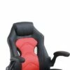 Padded Seat with Curved Track Arms Office Chair Black/Red - Benzara 2 Padded Seat with Curved Track Arms Office Chair Black/Red - Benzara -Office Chairs Sales Shop unnamed file 8039