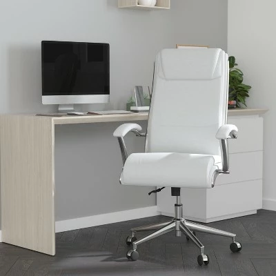Merrick Lane High-Back Office Chair with Padded Arms Ergonomic Executive Swivel Task Chair with Headrest 3 Merrick Lane High-Back Office Chair with Padded Arms Ergonomic Executive Swivel Task Chair with Headrest