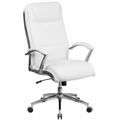 Merrick Lane High-Back Office Chair with Padded Arms Ergonomic Executive Swivel Task Chair with Headrest 7 Merrick Lane High-Back Office Chair with Padded Arms Ergonomic Executive Swivel Task Chair with Headrest - Image 5
