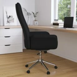Merrick Lane Ergonomic Executive Office Chair in Contemporary With Flared Arms And Adjustable Height -Office Chairs Sales Shop unnamed file 8073