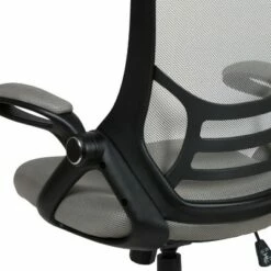 Emma and Oliver High Back Mesh Ergonomic Office Chair with Flip-up Arms -Office Chairs Sales Shop unnamed file 8093
