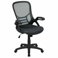 Emma and Oliver High Back Mesh Ergonomic Office Chair with Flip-up Arms -Office Chairs Sales Shop unnamed file 8100