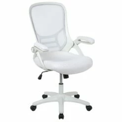 Emma and Oliver High Back Mesh Ergonomic Office Chair with Flip-up Arms -Office Chairs Sales Shop unnamed file 8103