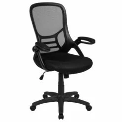 Emma and Oliver High Back Mesh Ergonomic Office Chair with Flip-up Arms -Office Chairs Sales Shop unnamed file 8106