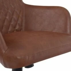 Sims Swivel Office Chair - Wyndenhall Distressed Cognac -Office Chairs Sales Shop unnamed file 8166