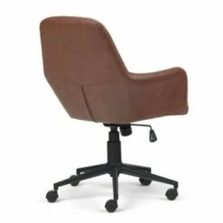 Sims Swivel Office Chair - Wyndenhall Distressed Cognac -Office Chairs Sales Shop unnamed file 8169