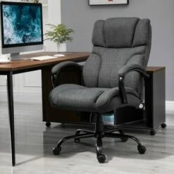 Vinsetto Big and Tall Ergonomic Executive Office Computer Chair 500lbs High with Upholste Thick Padding Headrest and Armrest Linen 17 Vinsetto Big and Tall Ergonomic Executive Office Computer Chair 500lbs High with Upholste Thick Padding Headrest and Armrest Linen -Office Chairs Sales Shop unnamed file 8181