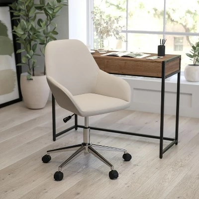 Merrick Lane Home Office Bucket Style Chair with 360 Degree Rotating Swivel 3 Merrick Lane Home Office Bucket Style Chair with 360 Degree Rotating Swivel