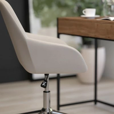 Merrick Lane Home Office Bucket Style Chair with 360 Degree Rotating Swivel 5 Merrick Lane Home Office Bucket Style Chair with 360 Degree Rotating Swivel - Image 3