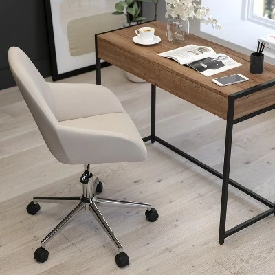 Merrick Lane Home Office Bucket Style Chair with 360 Degree Rotating Swivel 6 Merrick Lane Home Office Bucket Style Chair with 360 Degree Rotating Swivel - Image 4