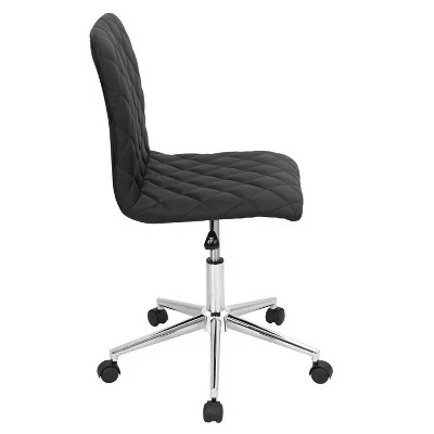 Caviar Contemporary Office Chair - LumiSource Black 4 Caviar Contemporary Office Chair - LumiSource Black - Image 2