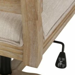 Sandine Rustic Upholstered Swivel Office Chair - Christopher Knight Home Beige/natural 20 Sandine Rustic Upholstered Swivel Office Chair - Christopher Knight Home Beige/natural -Office Chairs Sales Shop unnamed file 825