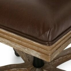 Sandine Rustic Upholstered Swivel Office Chair - Christopher Knight Home Beige/natural 23 Sandine Rustic Upholstered Swivel Office Chair - Christopher Knight Home Beige/natural -Office Chairs Sales Shop unnamed file 828