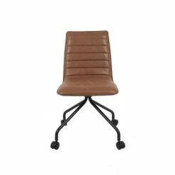 Modern Office Chair with Channeling - WOVENBYRD Walnut Faux Leather 23 Modern Office Chair with Channeling - WOVENBYRD Walnut Faux Leather -Office Chairs Sales Shop unnamed file 8284