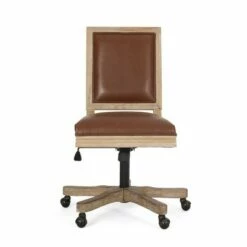 Sandine Rustic Upholstered Swivel Office Chair - Christopher Knight Home Beige/natural 26 Sandine Rustic Upholstered Swivel Office Chair - Christopher Knight Home Beige/natural -Office Chairs Sales Shop unnamed file 831