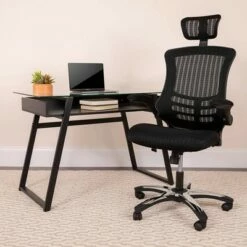 High Back Executive Chair Black - Riverstone Furniture Collection -Office Chairs Sales Shop unnamed file 8315