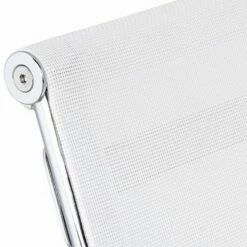 Studio 55D Lealand White and Chrome Low Back Desk Chair -Office Chairs Sales Shop unnamed file 8363