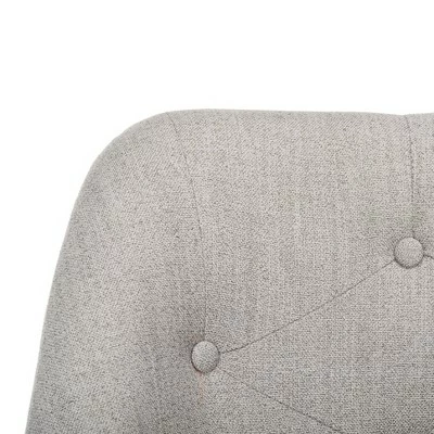 Evelynn Tufted Swivel Office Chair - Safavieh Gray 7 Evelynn Tufted Swivel Office Chair - Safavieh Gray - Image 5