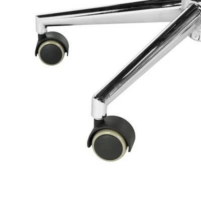 Evelynn Tufted Swivel Office Chair - Safavieh Gray 8 Evelynn Tufted Swivel Office Chair - Safavieh Gray - Image 6