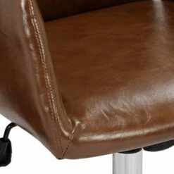 55 Downing Street Megan Brown Faux Leather Swivel Office Chair 12 55 Downing Street Megan Brown Faux Leather Swivel Office Chair -Office Chairs Sales Shop unnamed file 8379