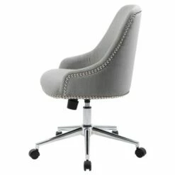 Boss Office Products Carnegie Desk Chair Gray - Boss